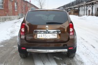 Защита задняя (ОВАЛ) D 75х42 Renault Duster 4WD 2012 - Интернет-магазин кунгов «Кунг-Урал», Екатеринбург